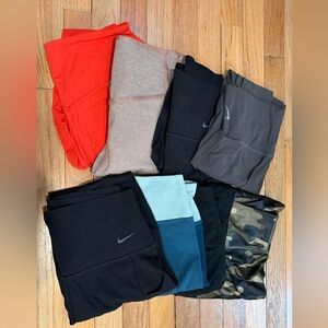Nike Women’s Leggings Bundle- 8